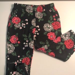 Girls flower pants